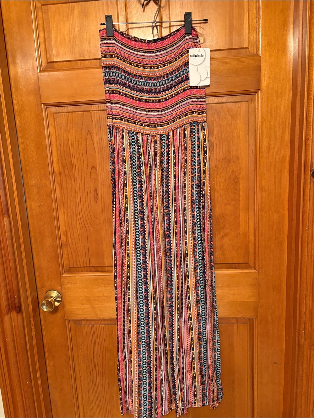 Full Circle Trends Smocked Maxi Dress